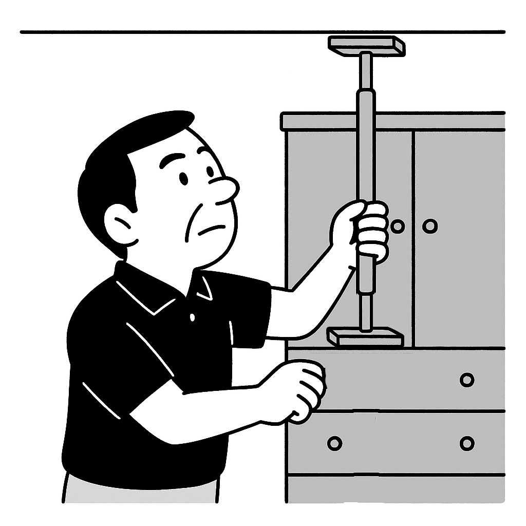 家具の固定